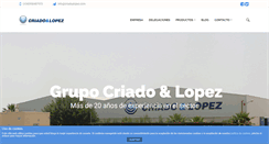 Desktop Screenshot of criadoylopez.com